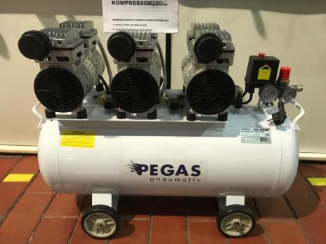 Бесшумный компрессор pegas PG-2400