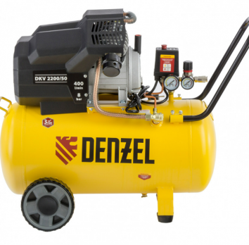 Компрессор воздушный Denzel DKV2200/50, Х-PRO