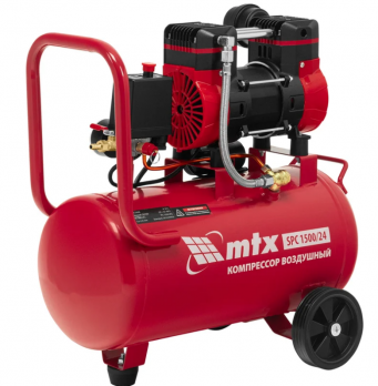 Компрессор малошумный MTX SPC 1500/24