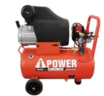 Компрессор поршневой масляный A-iPower AC 300/24 D