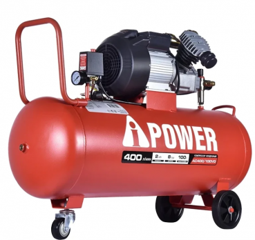 Поршневой масляный компрессор A-iPower AC400/100VD