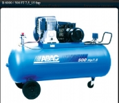 Компрессор ABAC B 6000 / 500 FT 7,5_15 бар